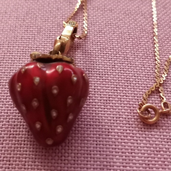 Juicy Couture Strawberry Necklace - Picture 5 of 9